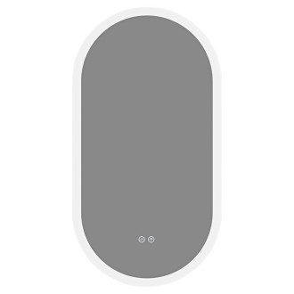 CERANO - Koupelnové LED zrcadlo Toro - 50x100 cm