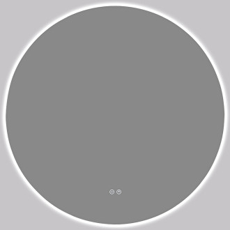 CERANO - Koupelnové LED zrcadlo Verido - O 100 cm CER-537373