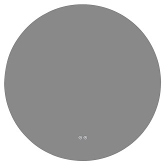 CERANO - Koupelnové LED zrcadlo Verido - Ø 60 cm