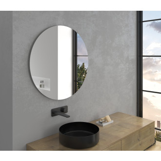 CERANO - Koupelnové zrcadlo Specchio - Ø 80 cm
