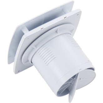 CERANO - Koupelnový axiální ventilátor, 12W, potrubí 100mm - bílá lesklá