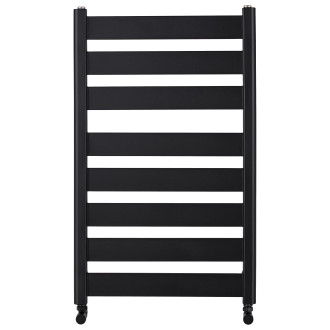 CERANO - Koupelnový radiátor Marco - boční připojení - 698W - černá matná - 920x550 mm