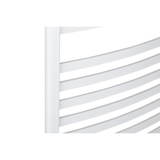 CERANO - Koupelnový radiátor Paolo - boční připojení - 568W - bílá lesklá - 850x550 mm