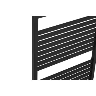 CERANO - Koupelnový radiátor Vincenzo - boční připojení - 800W - černá matná - 1690x600 mm