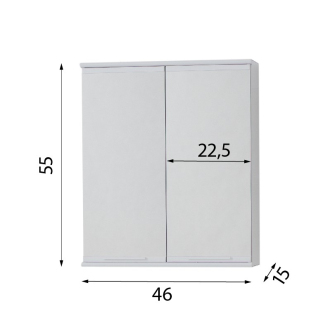 BASIC I - horní nástěnná skříňka D46-40 OLNPSD4640