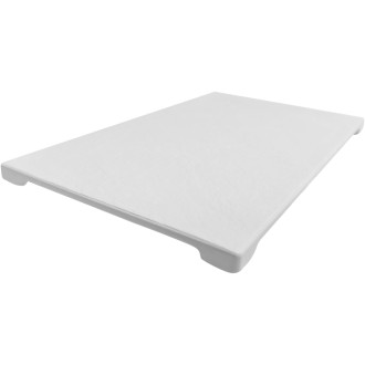 CERANO - Kryt odtoku pro vaničky Gusto - bílá matná - 19,5x11,8 cm