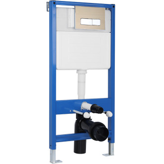 CERANO - Modul pro WC závěsné Lite - předstěnová instalace/sádrokarton - 52,5x100 cm