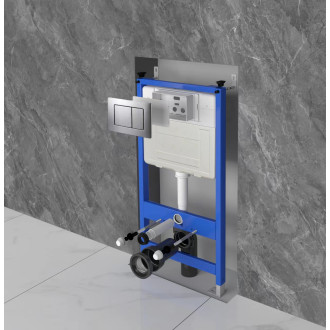 CERANO - Modul pro WC závěsné Lite - předstěnová instalace/sádrokarton - 52,5x100 cm