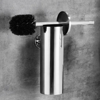 CERANO Nástěnná WC štětka Lineo chrom