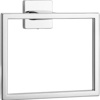 CERANO - Nástěnný držák na ručníky Alto - obdélník - chrom