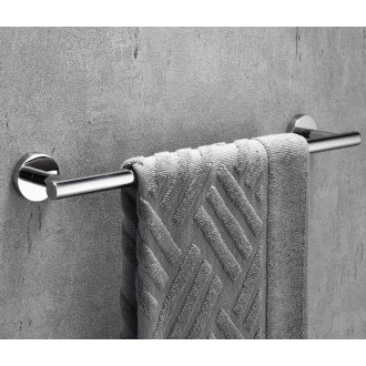 CERANO - Nástěnný držák na ručníky Lineo - chrom - 60 cm