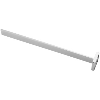 CERANO - Nástěnný držák na ručníky Luciano - chrom - 39,3 cm