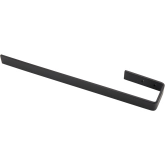 CERANO - Nástěnný držák na ručníky Patrizio - černá matná - 39,5 cm