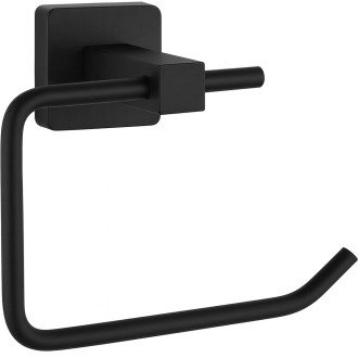 CERANO - Nástěnný držák toaletního papíru Polo - černá matná