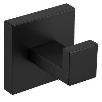 CERANO - Nástěnný věšák na ručníky Alto - černá matná