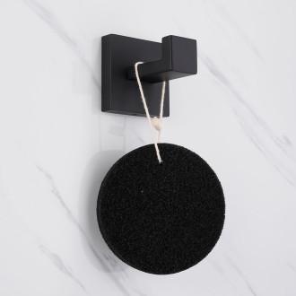 CERANO - Nástěnný věšák na ručníky Alto - černá matná