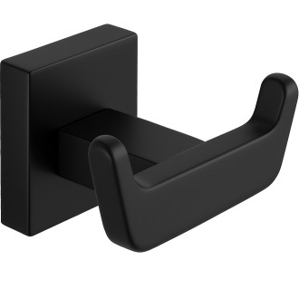 CERANO - Nástěnný věšák na ručníky Alto - černá matná