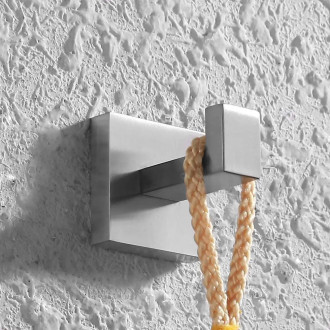 CERANO Nástěnný věšák na ručníky Alto - chrom CER-479305