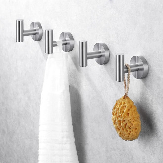 CERANO - Nástěnný věšák na ručníky Lineo - chrom