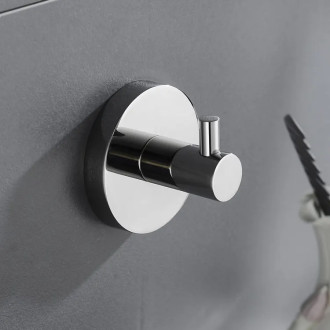 CERANO - Nástěnný věšák na ručníky Lineo - chrom