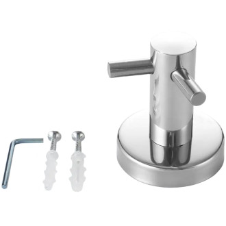 CERANO - Nástěnný věšák na ručníky Lineo - chrom