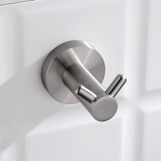 CERANO - Nástěnný věšák na ručníky Lineo - chrom