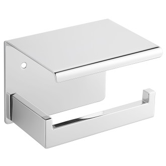 CERANO Nástěnný/Samolepící držák toaletního papíru Lero chrom CER-479494