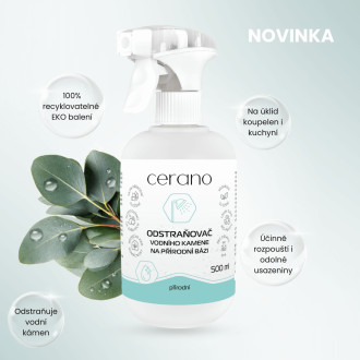CERANO - Odstraňovač vodního kamene na přírodní bázi - přírodní - 500 ml