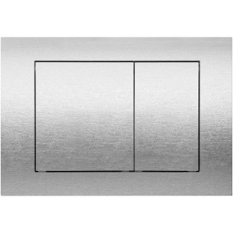 CERANO - Ovládací tlačítko splachování Prime/Maxio - ABS - stříbrná