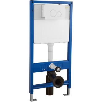 CERANO - Ovladací tlačítko WC modulů Lite/Duo - ABS - bílá