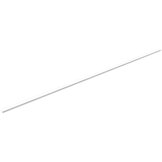 CERANO - Profil pro sprchové zástěny Walk-in Onyx - 8 mm - bílá matná - 15 mm