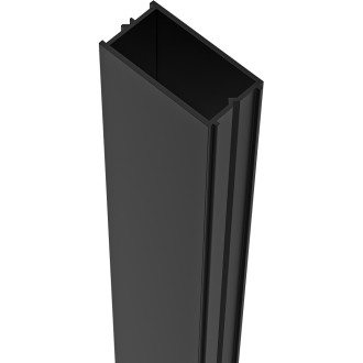 CERANO - Rozšiřovací profil pro sprchové dveře Lantono L/P - černá - 30 mm