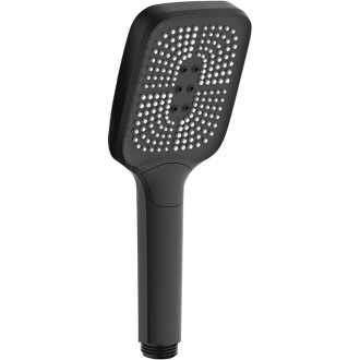CERANO - Ruční sprcha - 3 funkce - hranatá - černá matná