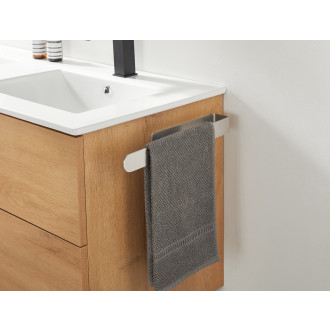 CERANO - Samolepící držák na ručníky Donatello - chrom - 35,4 cm