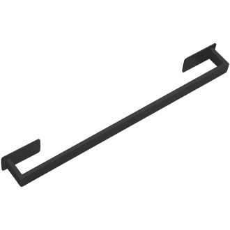 CERANO - Samolepící držák na ručníky Lago - černá matná