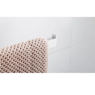 CERANO - Samolepící držák na ručníky Lago - chrom - 25 cm