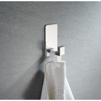 CERANO - Samolepící věšák na ručníky Lago - chrom