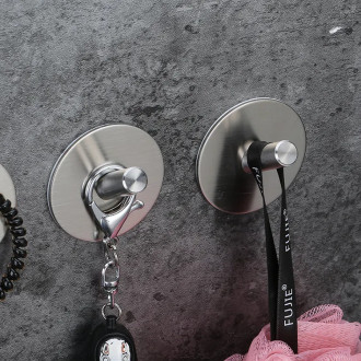 CERANO - Samolepící věšák na ručníky Reno - chrom