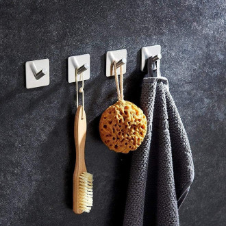 CERANO - Samolepící věšák na ručníky Senso - chrom