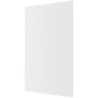 CERANO - Sklo ke sprchovým zástěnám Onyx - 8 mm - rýhované sklo - 90x200 cm