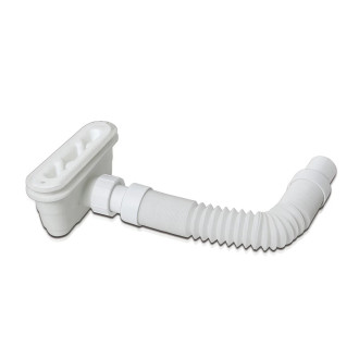 CERANO - Sprchová vanička obdélníková Docia - SMC/minerální kompozit - sifon + nerezový kryt - strukturovaná černá matná - 160x80x3 cm