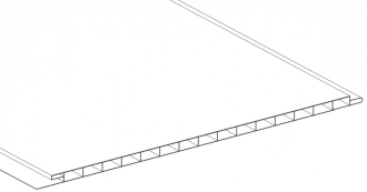 Vnitřní plastový obklad OTTOPAN Mozaika béžová - Balení obkladu 2,7 m2