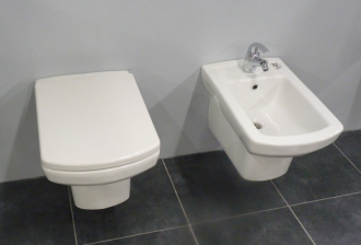 závěsný bidet NERO OLKGNE02BDE00