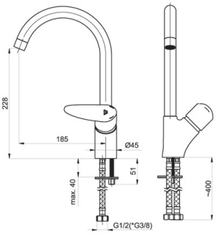 baterie STATIC S-33 dřezová OLBASTA33