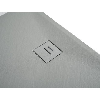 CERANO Sprchová vanička obdelníková Pablo - šedá - 150x90 cm CER-481336