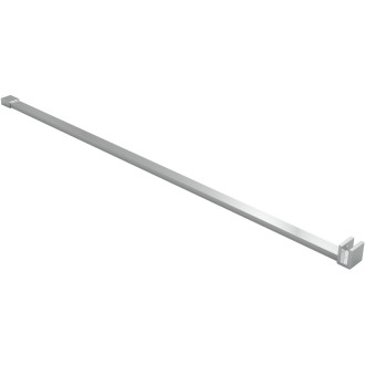 CERANO - Sprchová vzpěra Onyx - plochá - chrom - 150 cm