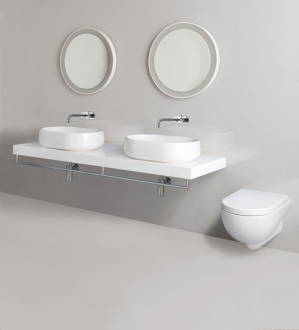 Závěsné WC NUVOLA 55 × 35 cm - VÝPRODEJ