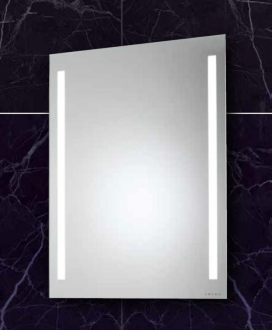 LABE obdélníkové zrcadlo s LED osvětlením V 800 × Š 600 mm ZRLABE8060
