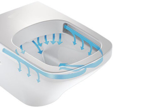 závěsné WC NOVA (rimless) + SLIM sedátko soft-close OLKGNO31DAK00
