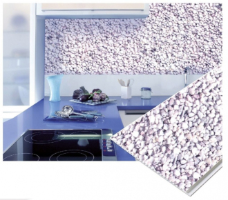 plastový obklad vnitřní LOME - minerál- 0,8x25x270 cm, cena za 1 m?, balení 2,7 m? DLOME01
